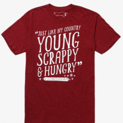 hamilton young scrappy and hungry shirt